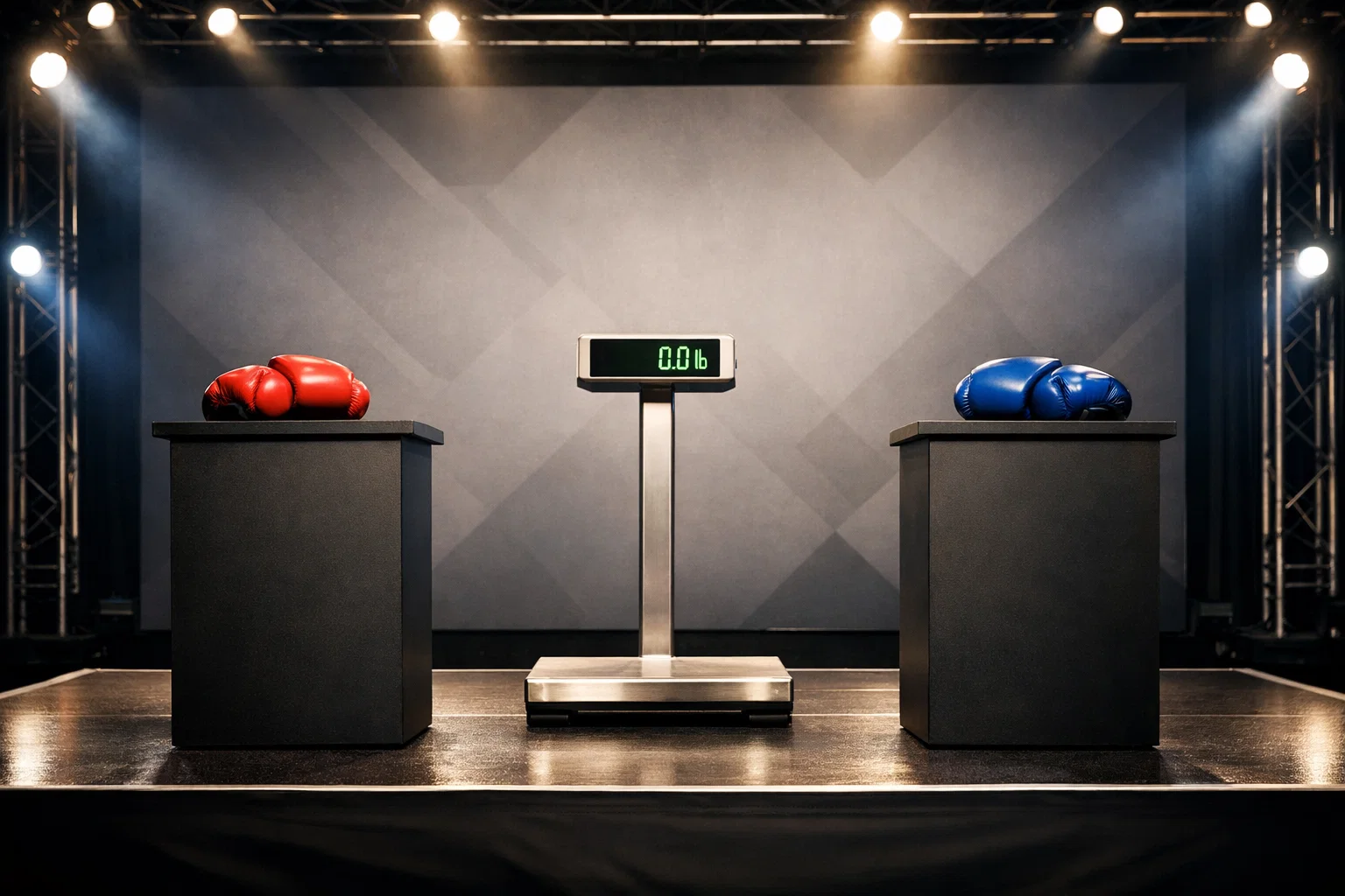 Análisis previo de un combate de boxeo profesional con cruce de estilos y pesaje oficial