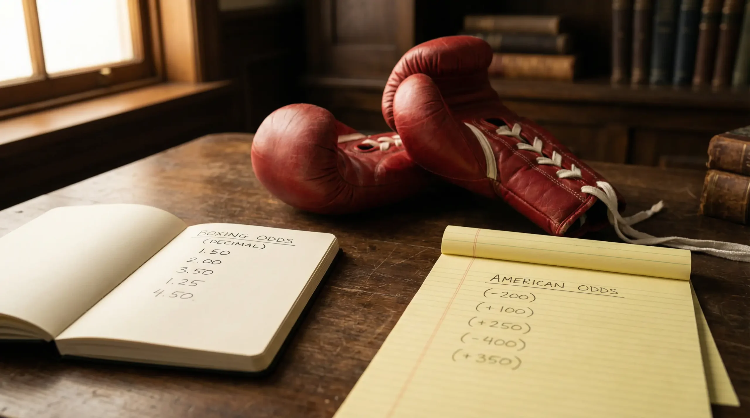 Cuotas decimales vs americanas en boxeo: guía de conversión